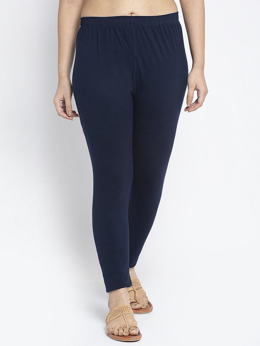 multi colored cotton lycra leggings - 18886258 - Standard Image - 3