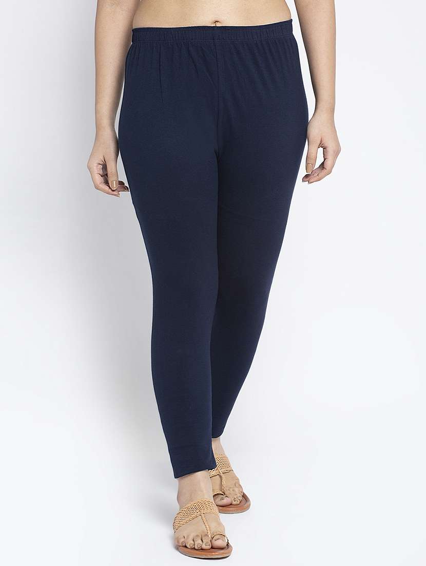 multi colored cotton lycra leggings - 18886260 -  Standard Image - 3