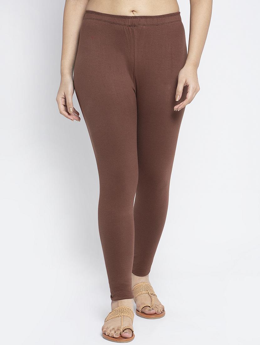 multi colored cotton lycra leggings - 18886263 - Standard Image - 3
