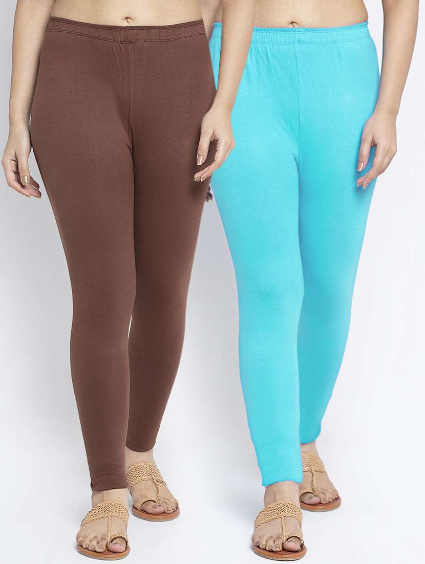 multi colored cotton lycra leggings