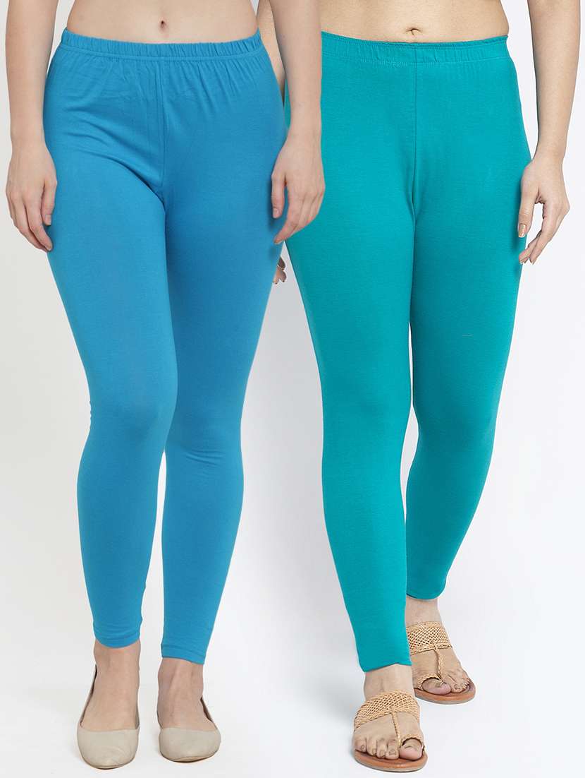 multi colored cotton lycra leggings