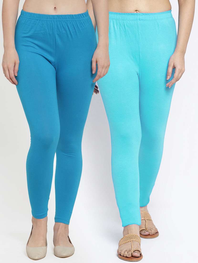 multi colored cotton lycra leggings