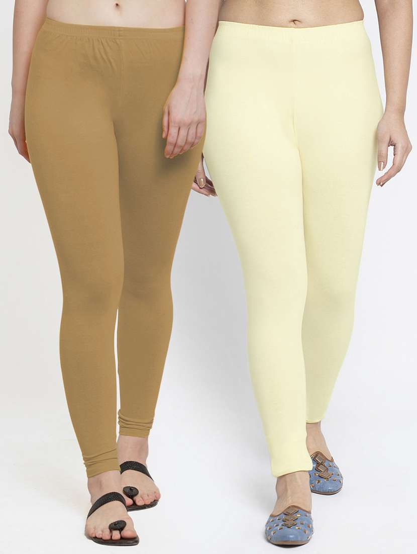 multi colored cotton lycra leggings