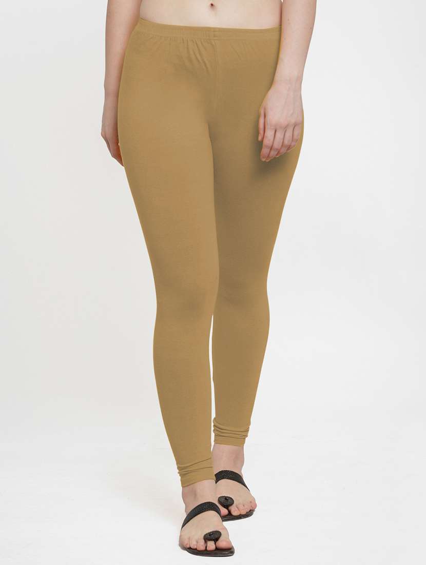 multi colored cotton lycra leggings - 18886298 -  Standard Image - 3