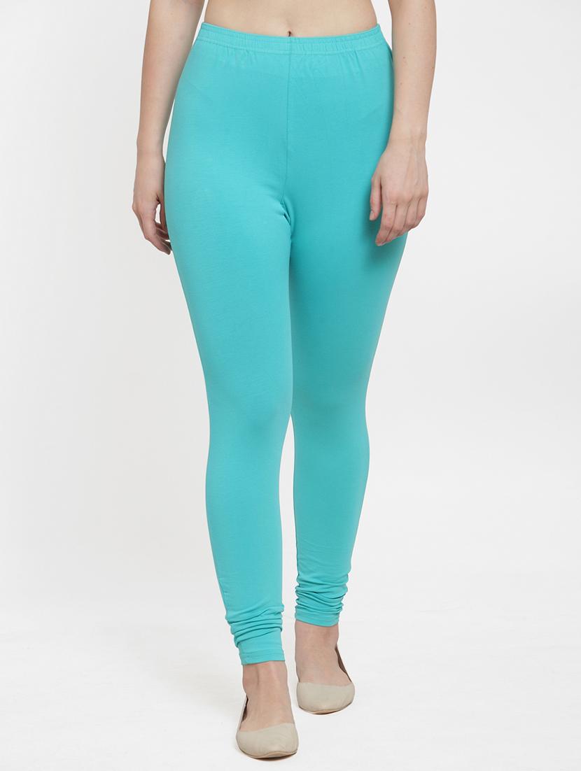 multi colored cotton lycra leggings - 18886304 - Standard Image - 3