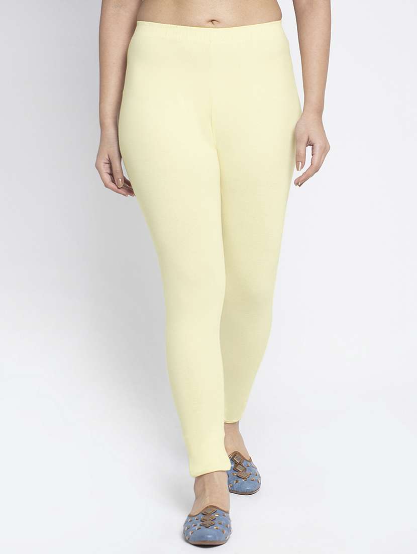 multi colored cotton lycra leggings - 18886310 -  Standard Image - 3