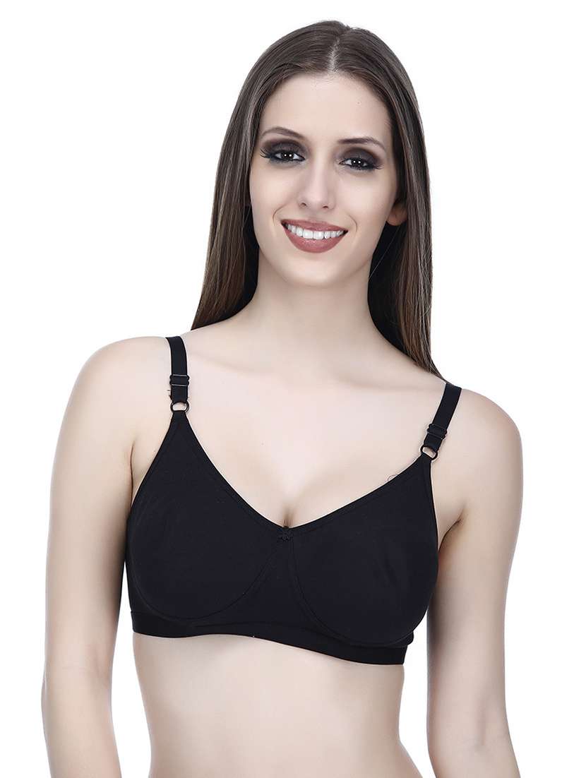 non padded solid regular bra - 18886514 -  Zoom Image - 0
