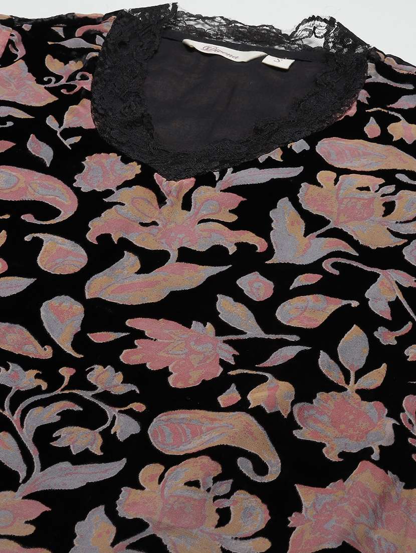 women black kurta salwar set with dupatta - 18886798 -  Standard Image - 5