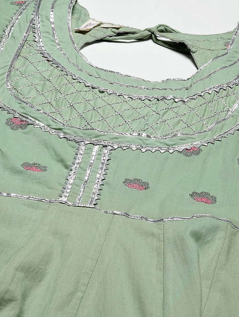 women three quarter sleeve kurta pant with dupatta set - 18886806 -  Standard Image - 5