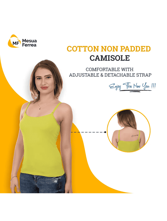 green cotton camisole - 18886942 - Standard Image - 3