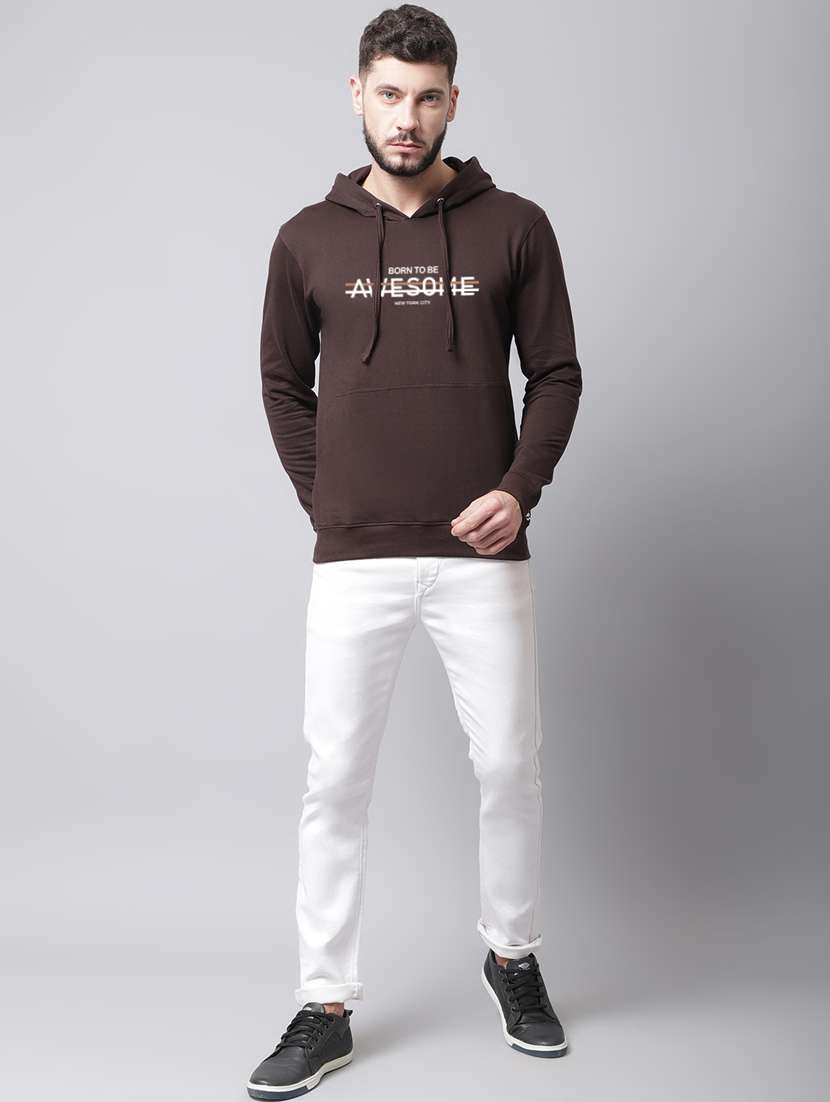 mens chest print sweatshirt - 18892897 - Standard Image - 3