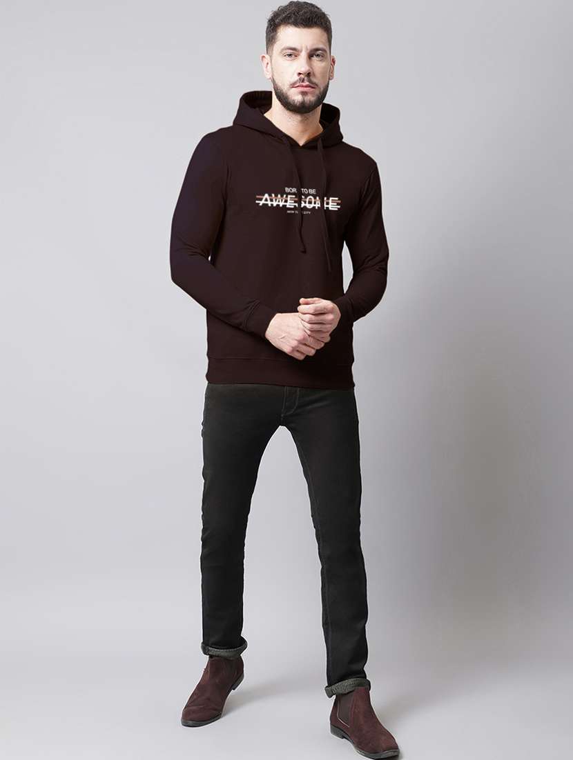 mens chest print sweatshirt - 18892925 - Standard Image - 3