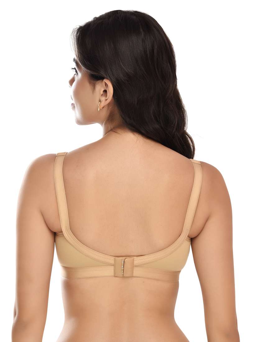 pack of 2 non padded regular bra  - 18899145 -  Standard Image - 3