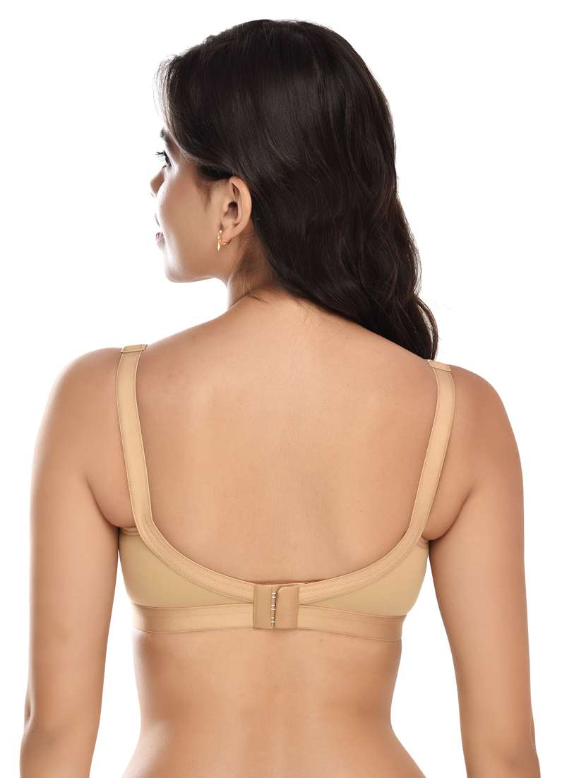 pack of 2 non padded regular bra  - 18899147 -  Standard Image - 3