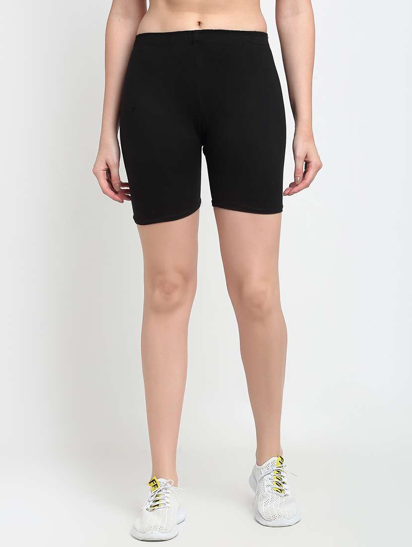 pack of 2 mid rise solid short - 18903756 - Standard Image - 3