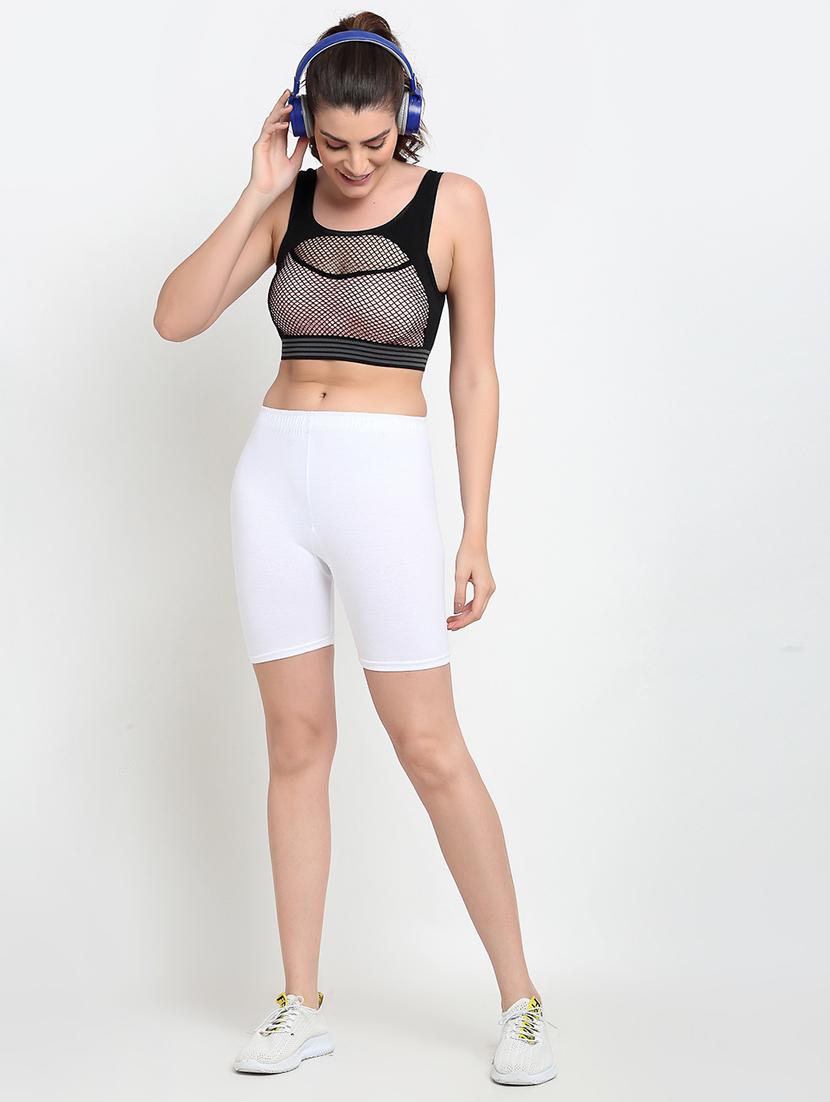 pack of 2 mid rise solid short - 18903766 - Standard Image - 5