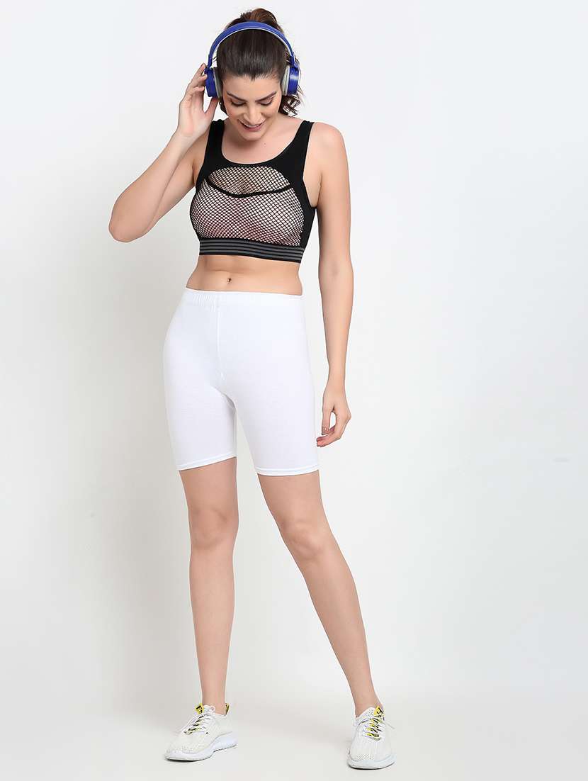 pack of 2 mid rise solid short - 18903767 - Standard Image - 5