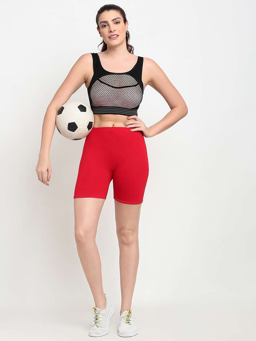 pack of 2 mid rise solid short - 18903774 - Standard Image - 5
