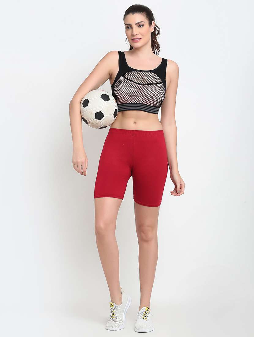 pack of 2 mid rise solid short - 18903975 -  Standard Image - 5