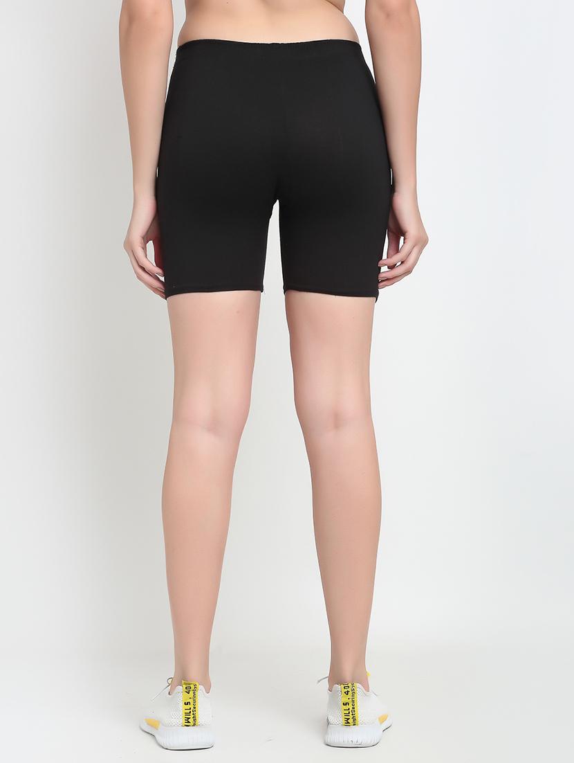 pack of 3 mid rise solid short - 18904014 - Standard Image - 3