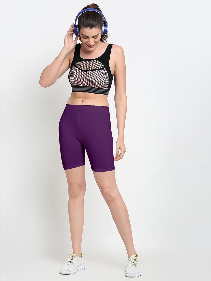 pack of 3 mid rise solid short - 18904038 - Standard Image - 5