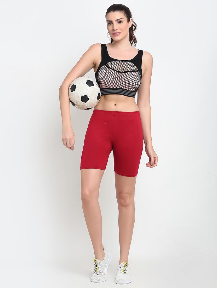pack of 3 mid rise solid short - 18904065 - Standard Image - 5