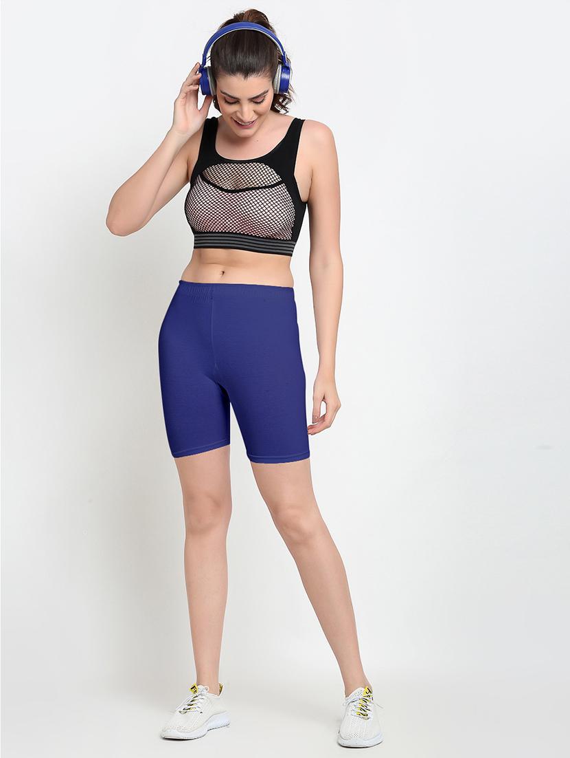 pack of 3 mid rise solid short - 18904085 - Standard Image - 5