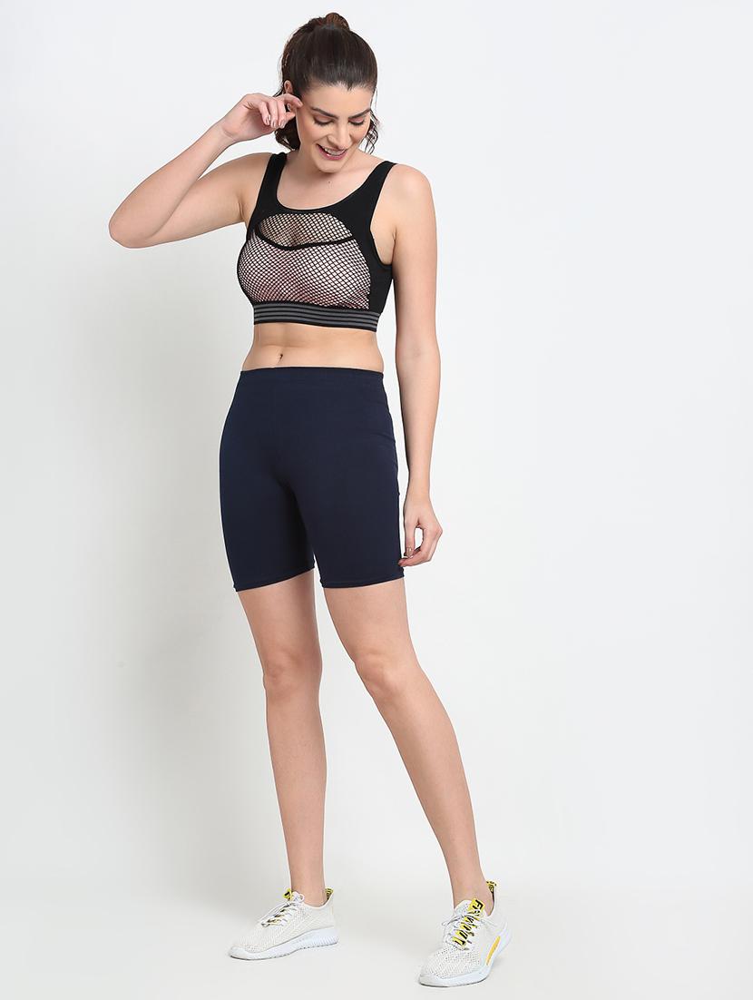 pack of 3 mid rise solid short - 18904135 - Standard Image - 5