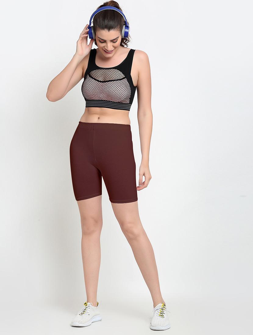 pack of 3 mid rise solid short - 18904203 - Standard Image - 5