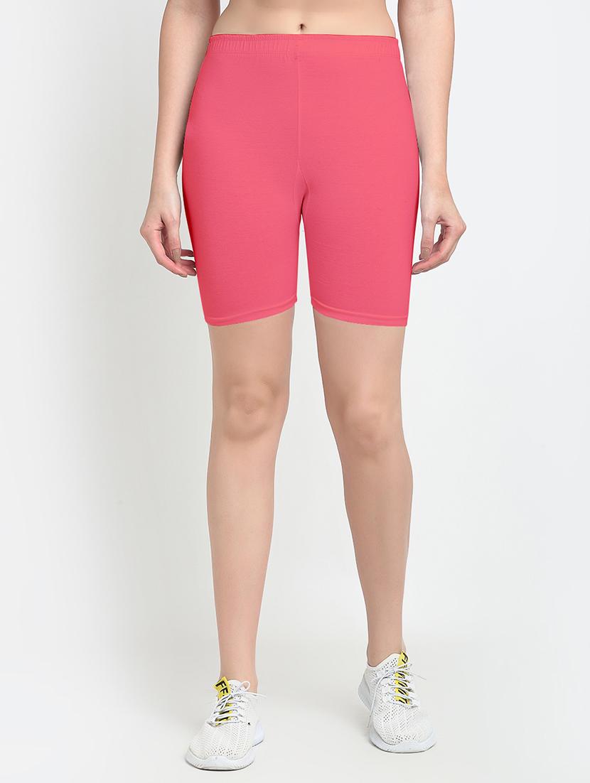 pack of 3 mid rise solid shorts - 18904382 - Standard Image - 3