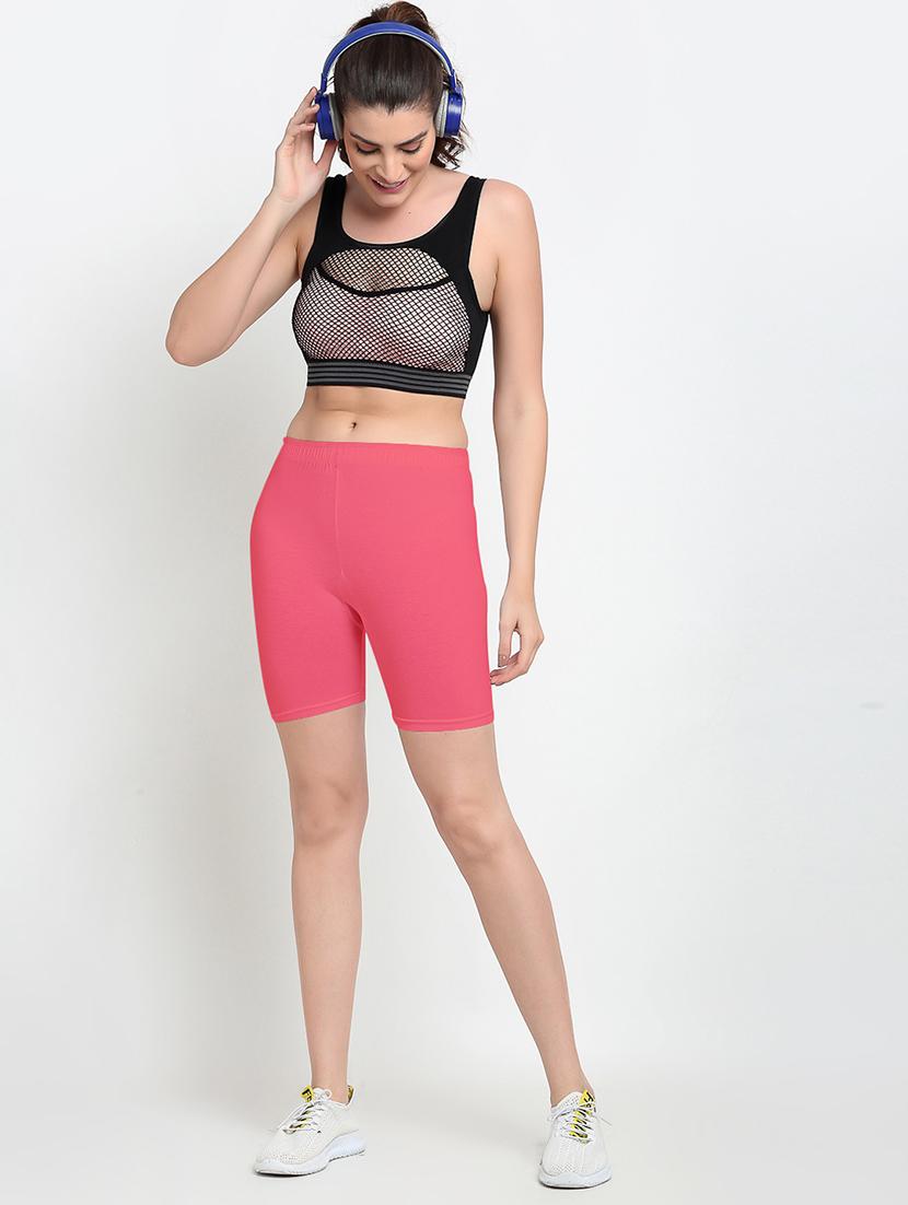 pack of 3 mid rise solid shorts - 18904382 - Standard Image - 5
