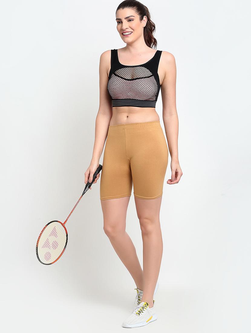 pack of 3 mid rise solid shorts - 18904384 - Standard Image - 5
