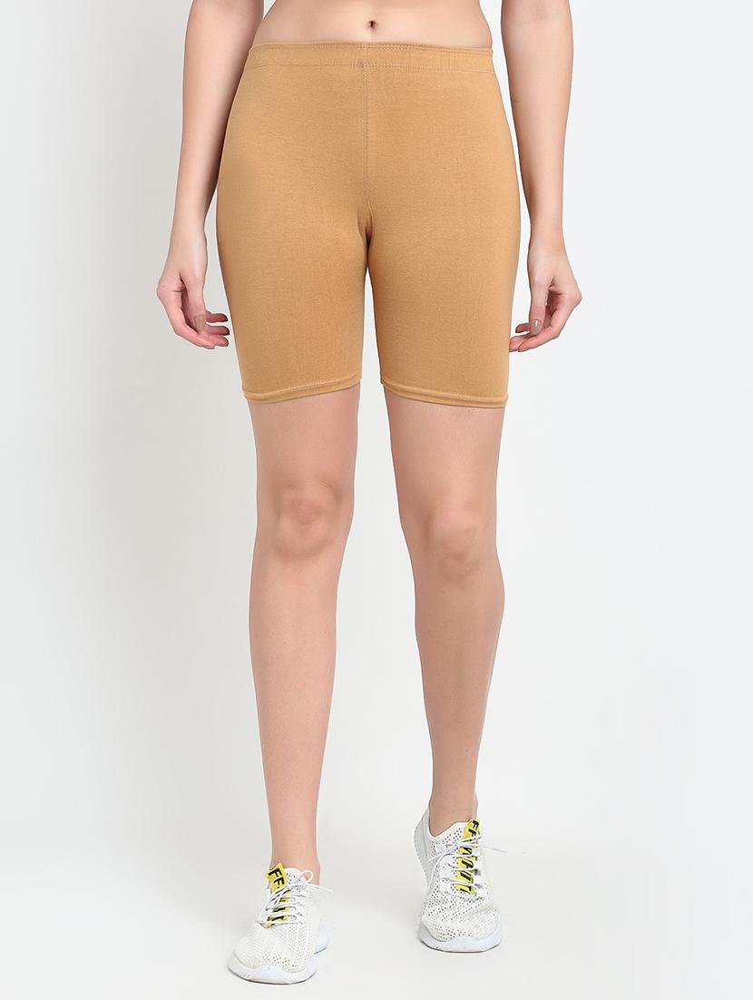 pack of 3 mid rise solid shorts - 18904389 - Standard Image - 3
