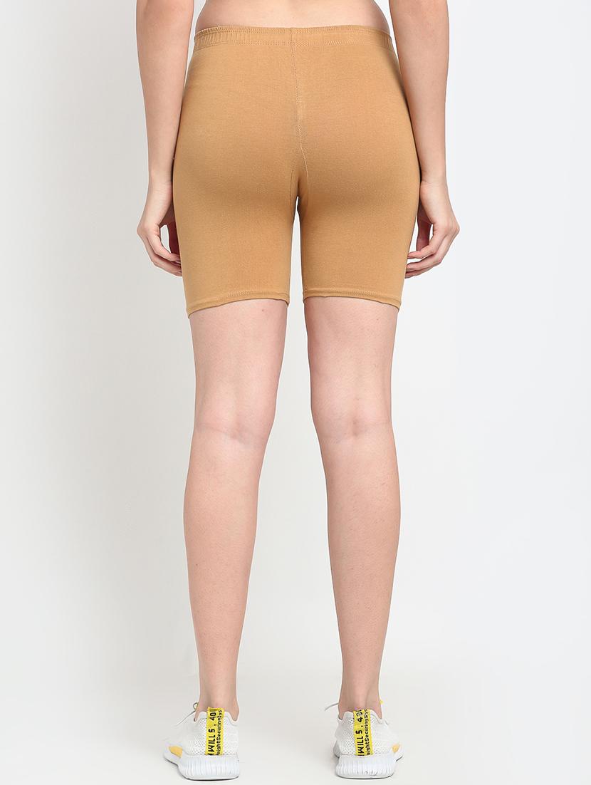 pack of 3 mid rise solid shorts - 18904391 - Standard Image - 3