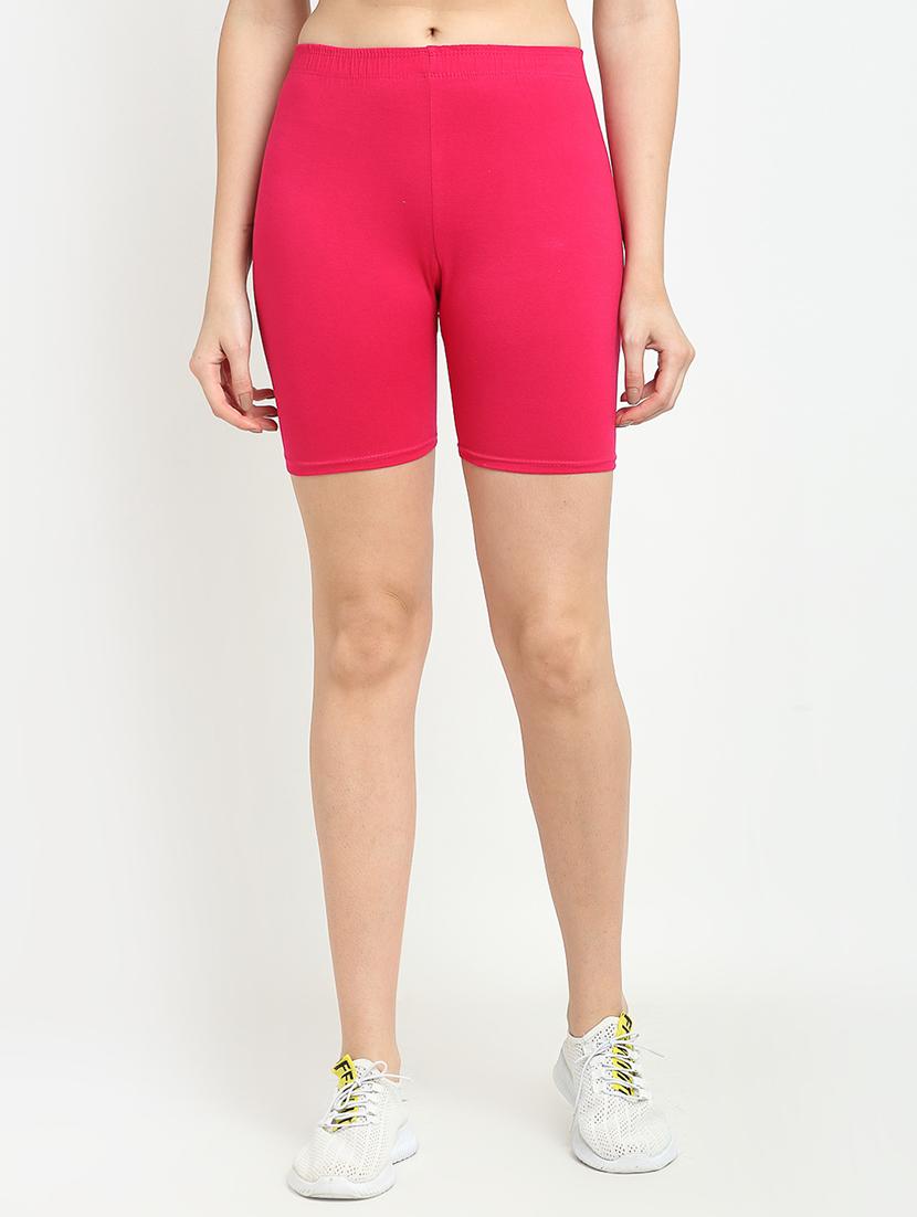pack of 3 mid rise solid shorts - 18904415 - Standard Image - 3