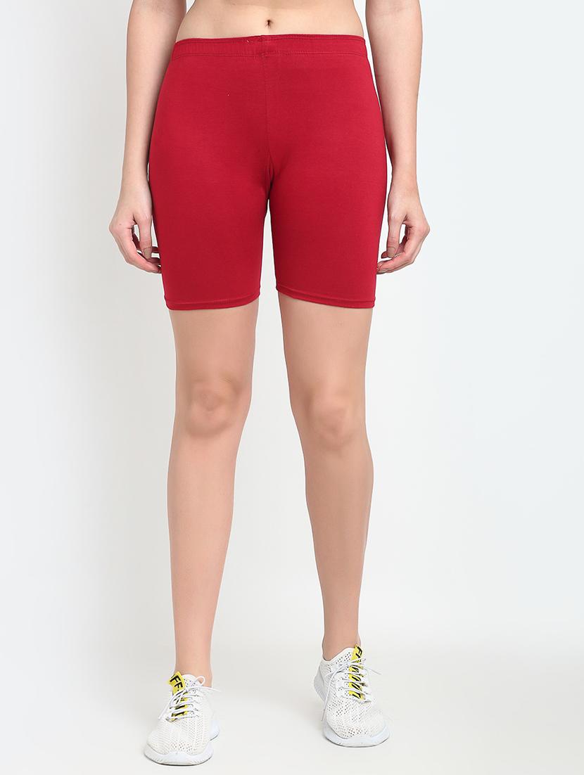 pack of 3 mid rise solid shorts - 18904430 - Standard Image - 3