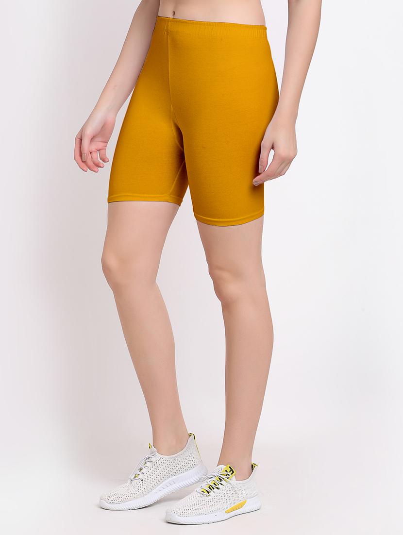 pack of 2 mid rise solid shorts - 18904466 - Standard Image - 3