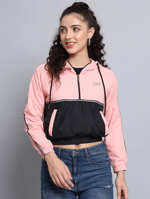 polyester hoodie jacket - 18905647 - Standard Image - 0