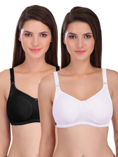 pack of 2- cotton minimizer bra - 18905696 -  Standard Image - 0