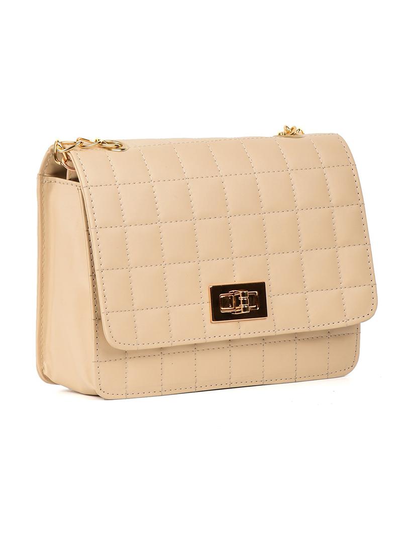 cream leather sling bag - 18906523 - Standard Image - 3