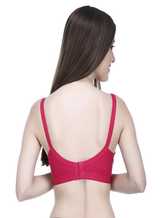 pack of  2 - cotton regular bra - 18909437 -  Standard Image - 3