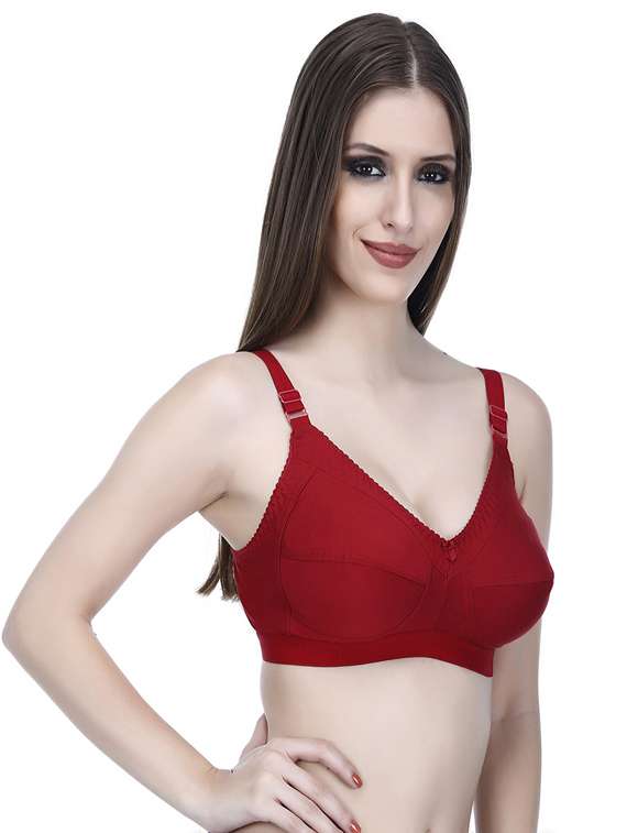 pack of  2 - cotton regular bra - 18909441 -  Standard Image - 5