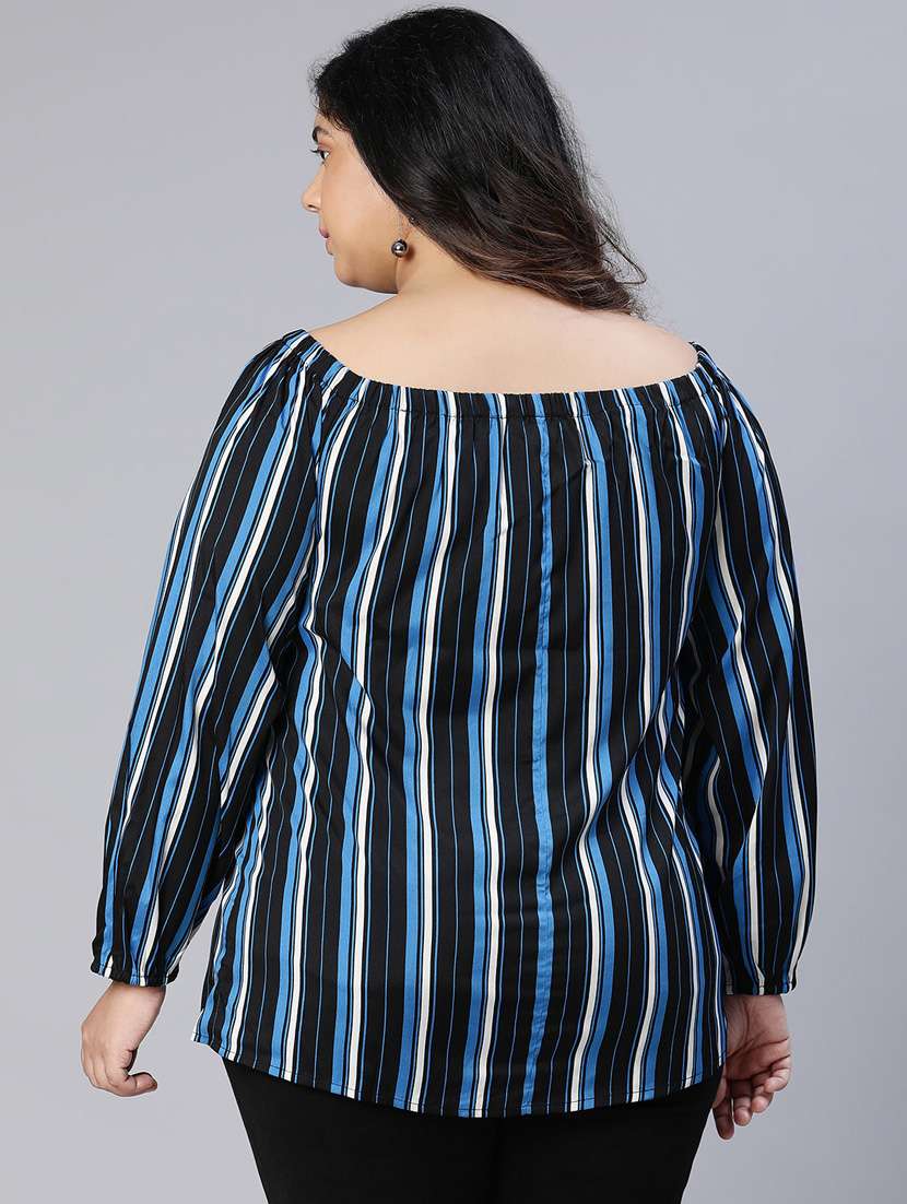 women's straight off shoulder top - 18912747 -  Standard Image - 3