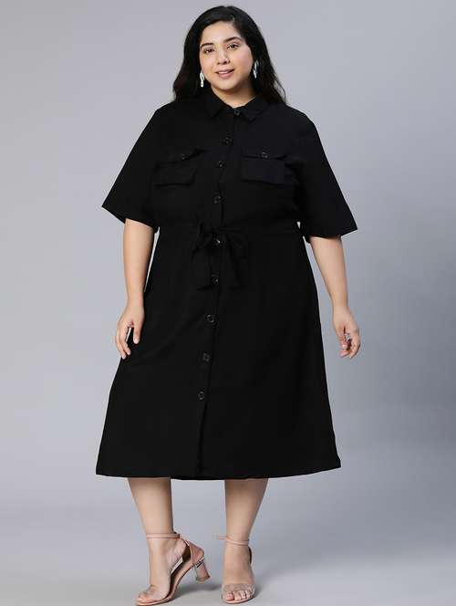 women's shirt solid dress - 18913114 - Standard Image - 0