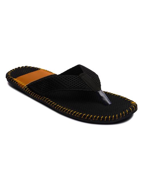 black slip on flip flop - 18928847 -  Standard Image - 0