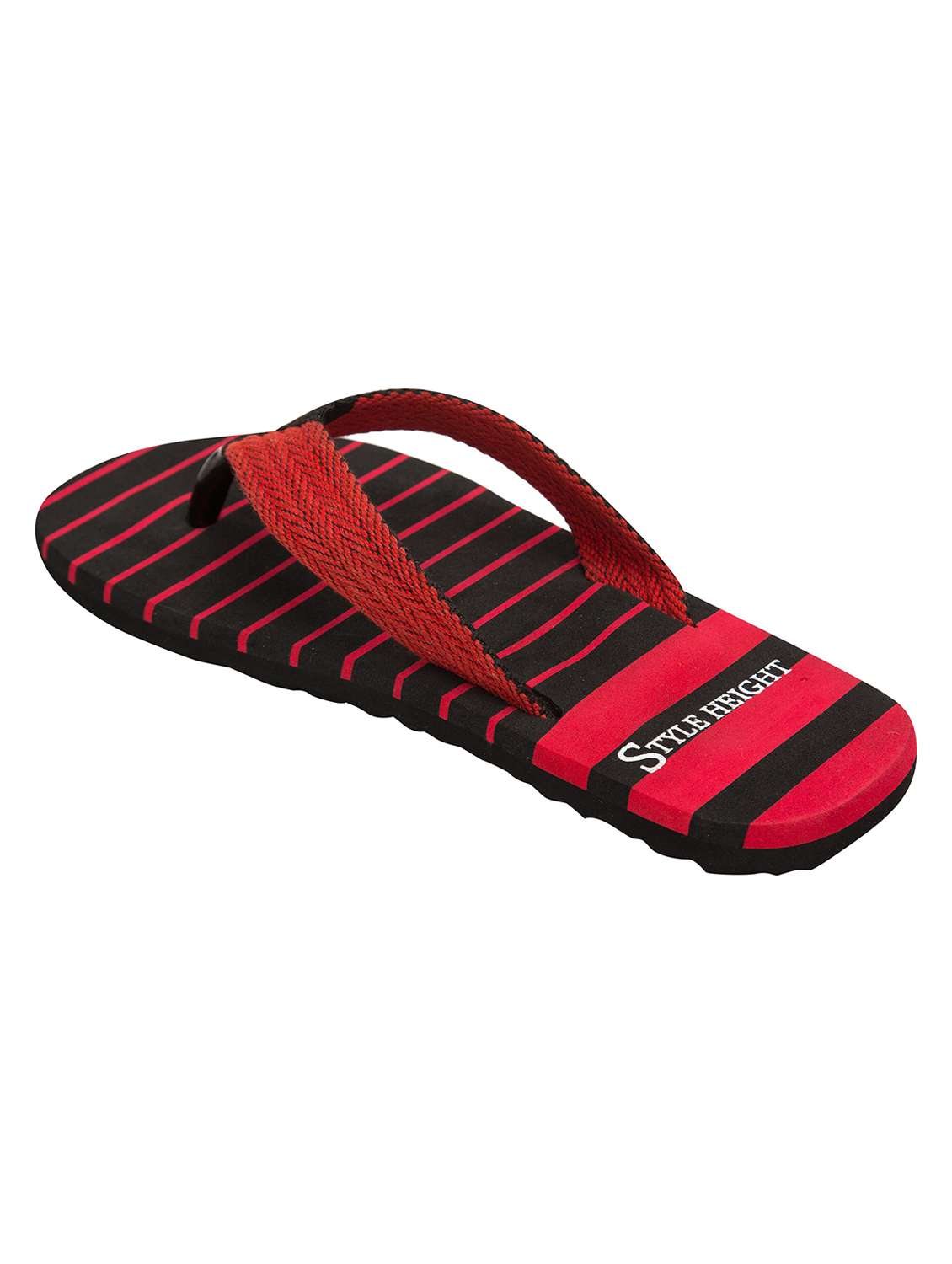 red slip on flip flop - 18928860 -  Standard Image - 3