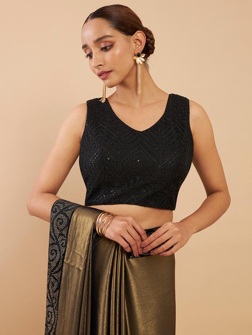 embellished black blouse  - 18929427 -  Zoom Image - 0
