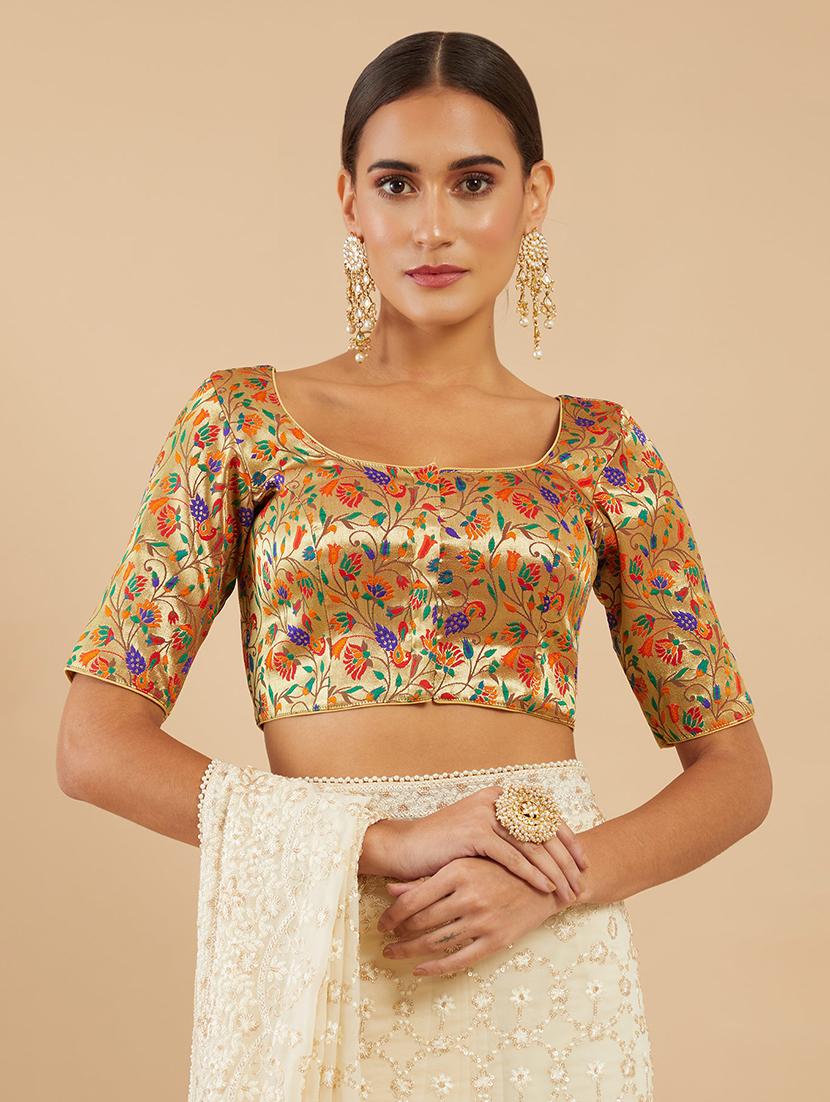 solid gold blouse - 18929431 - Zoom Image - 0
