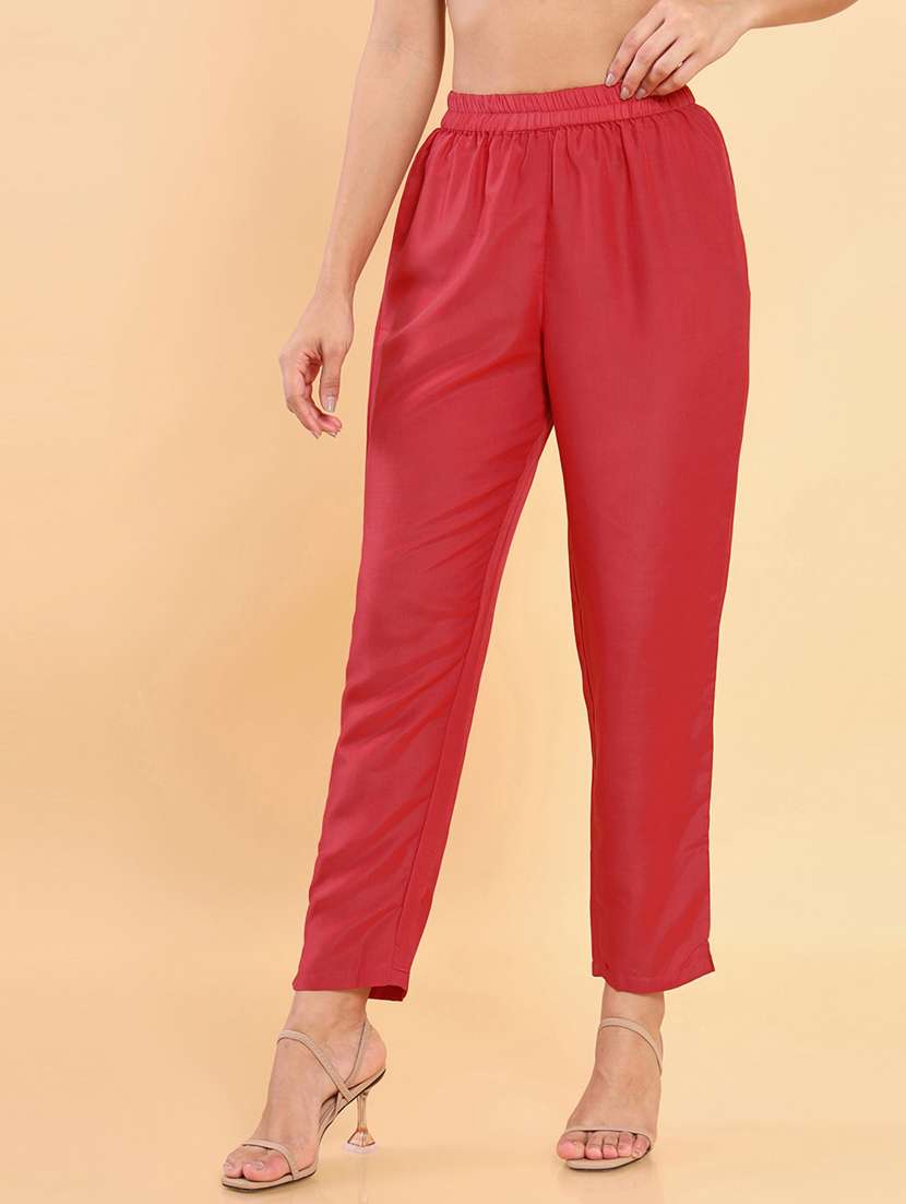 red printed suit set - 18931745 -  Standard Image - 3