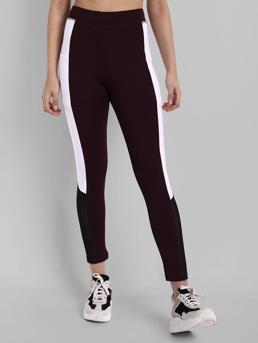 black colorblocked track pant - 18940411 -  Zoom Image - 0
